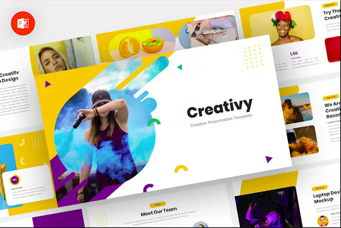 design powerpoint presentation, canva, google slides and investor pitch deck 24h