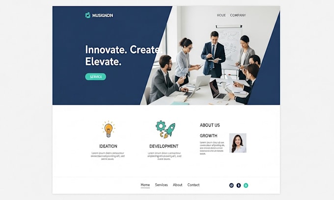 do wix website design, redesign for any business growth