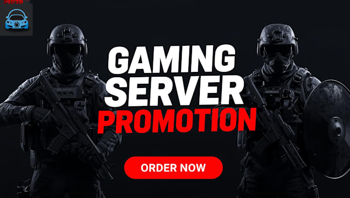 promote discord server, dayz server, ark server, fivem rust dev, arma 3 server