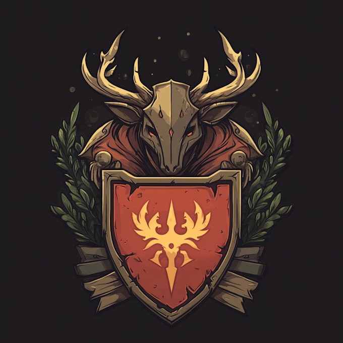custom fantasy game logo