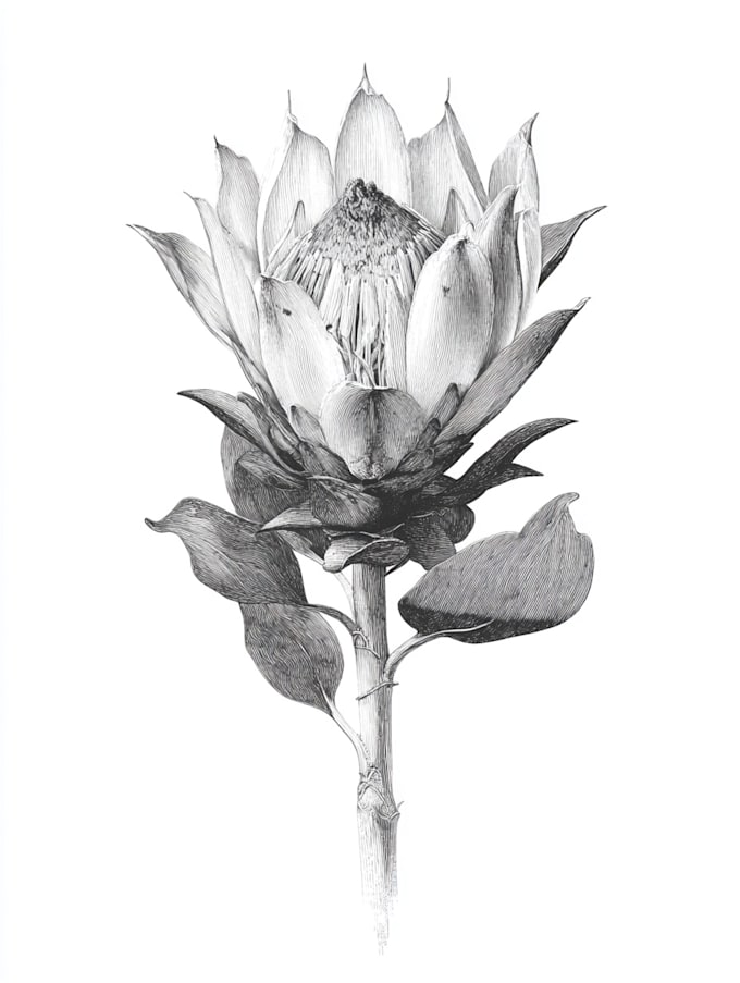 do a botanical watercolor illustration