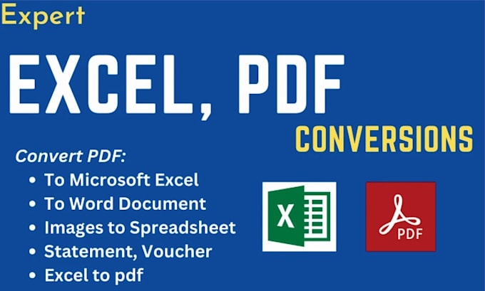 be your ms excel expert for any task