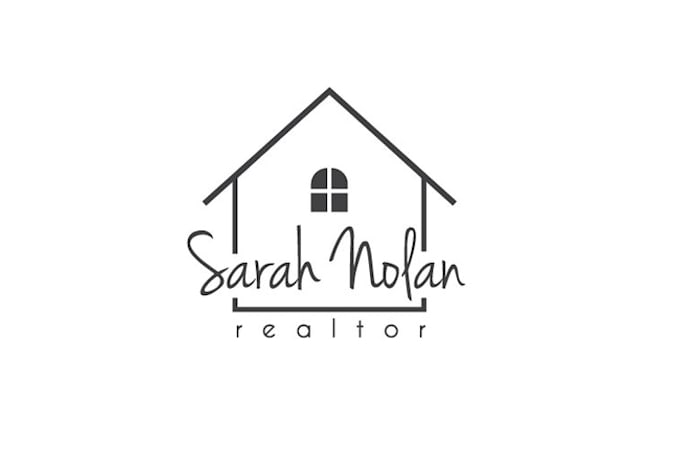 design real estate mortgage plumbing and construction logo