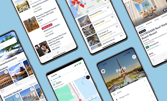 do travel app, tour app, activity app, tour guide app