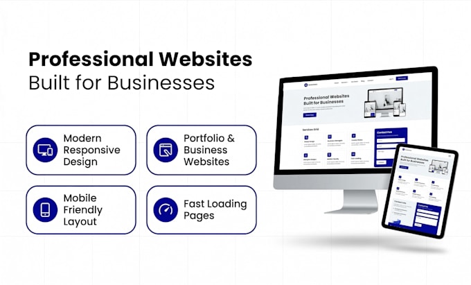 design and develop a custom website for your business