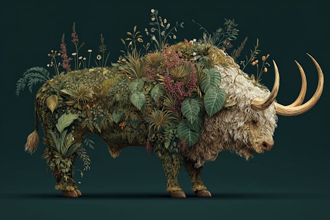 draw botanical and animal designs and patterns for you
