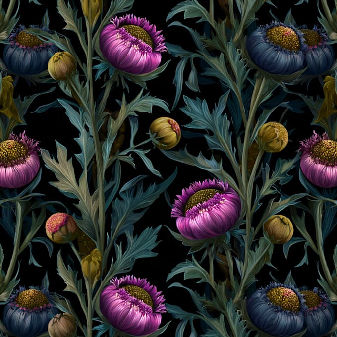 design seamless pattern for textile design print