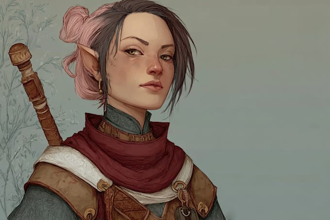 do dnd character art illustration commissions