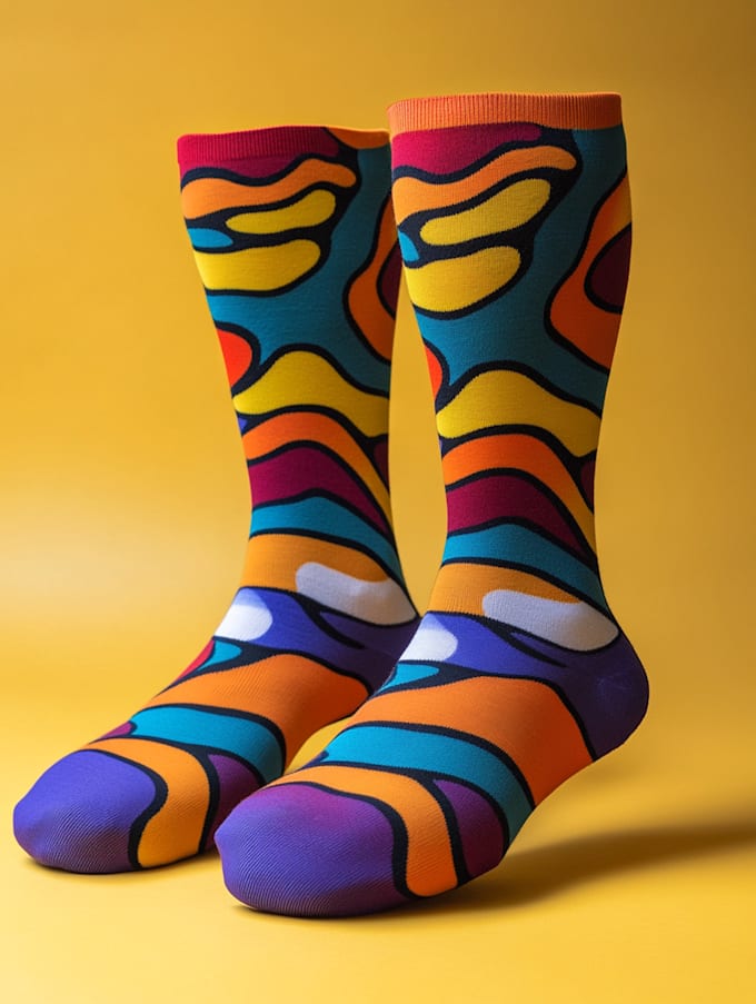design unique and custom socks design for your brand