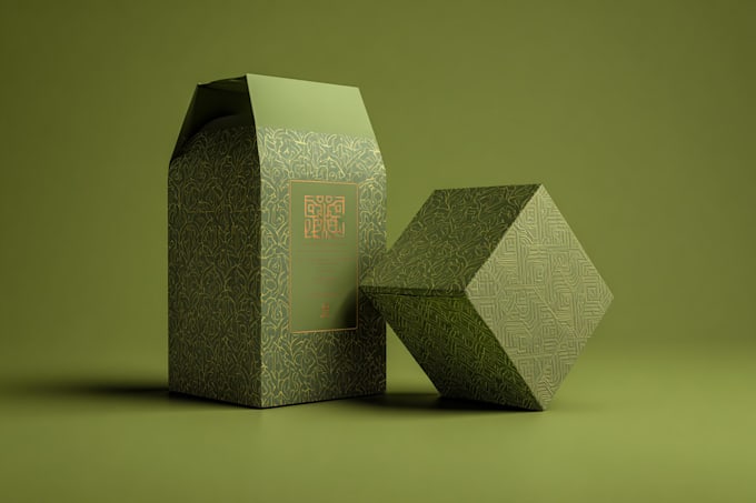 do amazon packaging box and label design