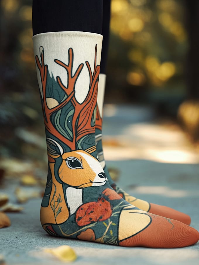 design custom and unique socks design