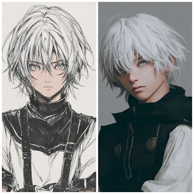 do an anime or comic character