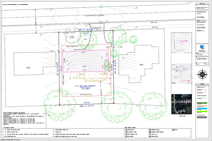 site plan for permit