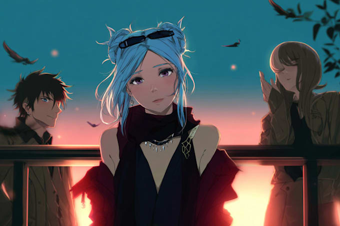 do an anime or comic character