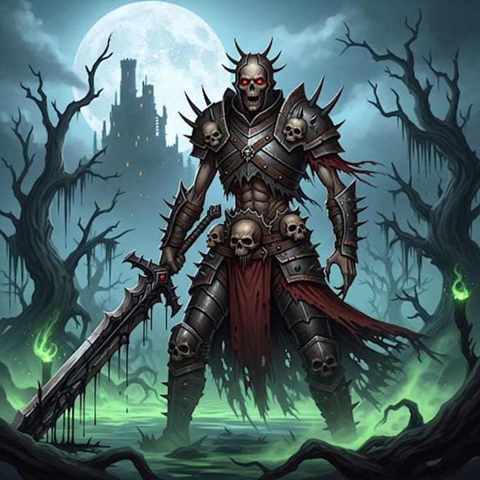 fantasy horror and fantasy horror character