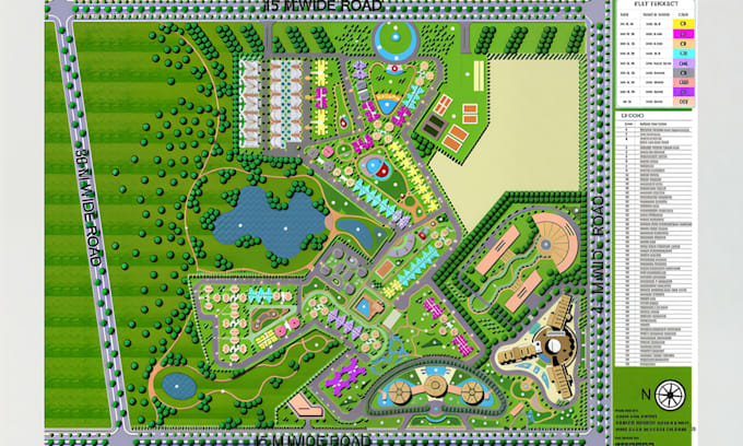 Design 2d 3d urban planning, site plan, master plan, landscape ...