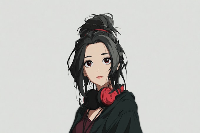make full body fantasy anime character art