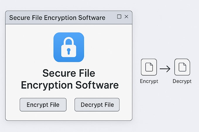 secure file encryption and decryption for windows