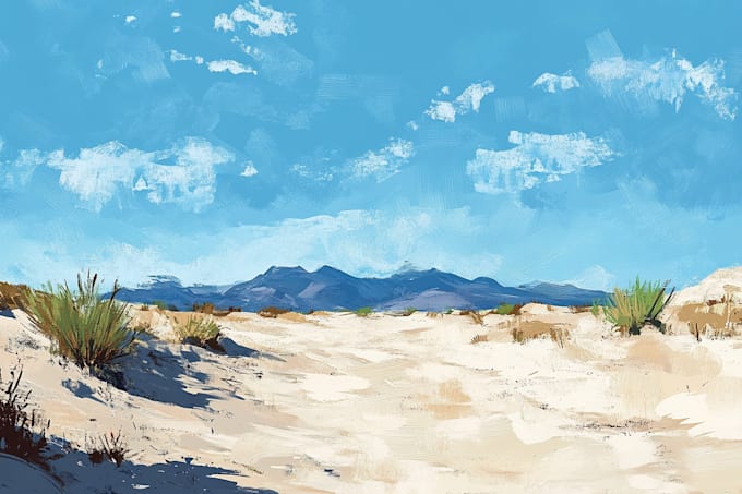 draw a environmental background art and concept art