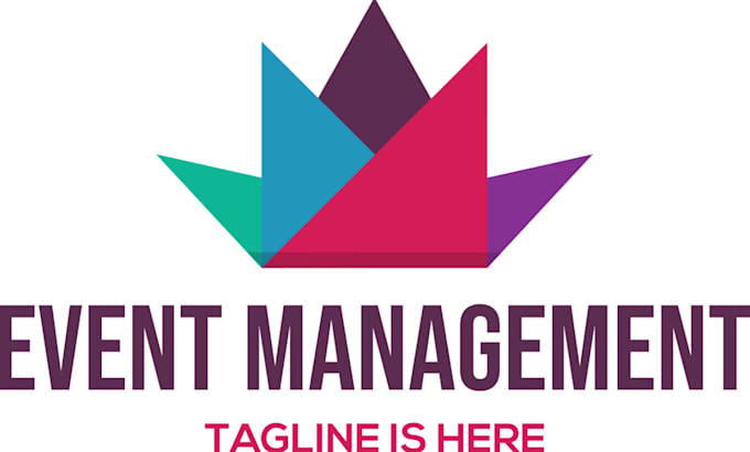 do event management party planning unique logo