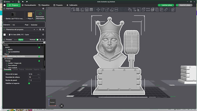 create and design 3d models for printing
