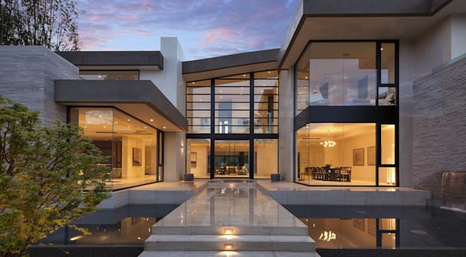 3d house interior design exterior design and 3d rendering
