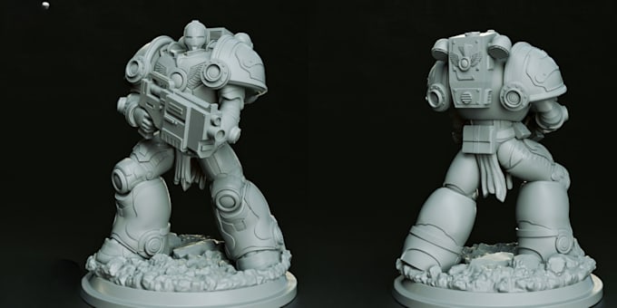 do 3d printable figures,warhammer 40k sculpt,nft collectibles,cosplay statue stl