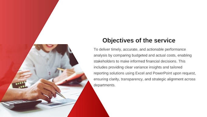 do financial planning and analysis services and consultation