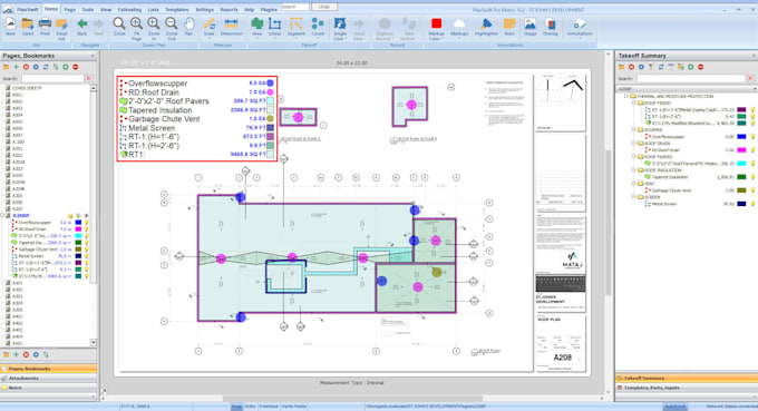 do construction roofing takeoff and estimate for bid winning