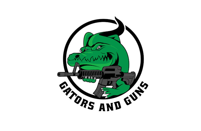 do modern professional high quality gun logo design