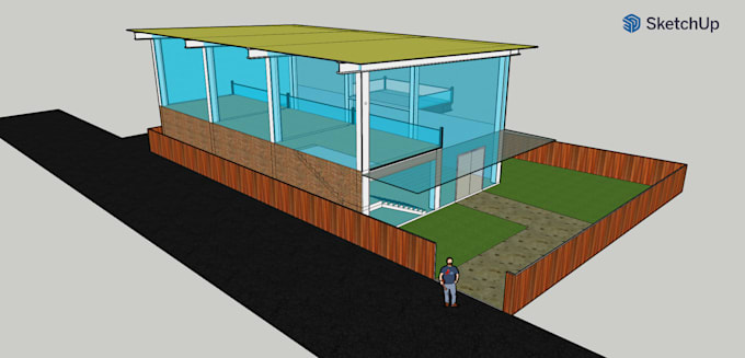 design 3d models and rendering in sketchup