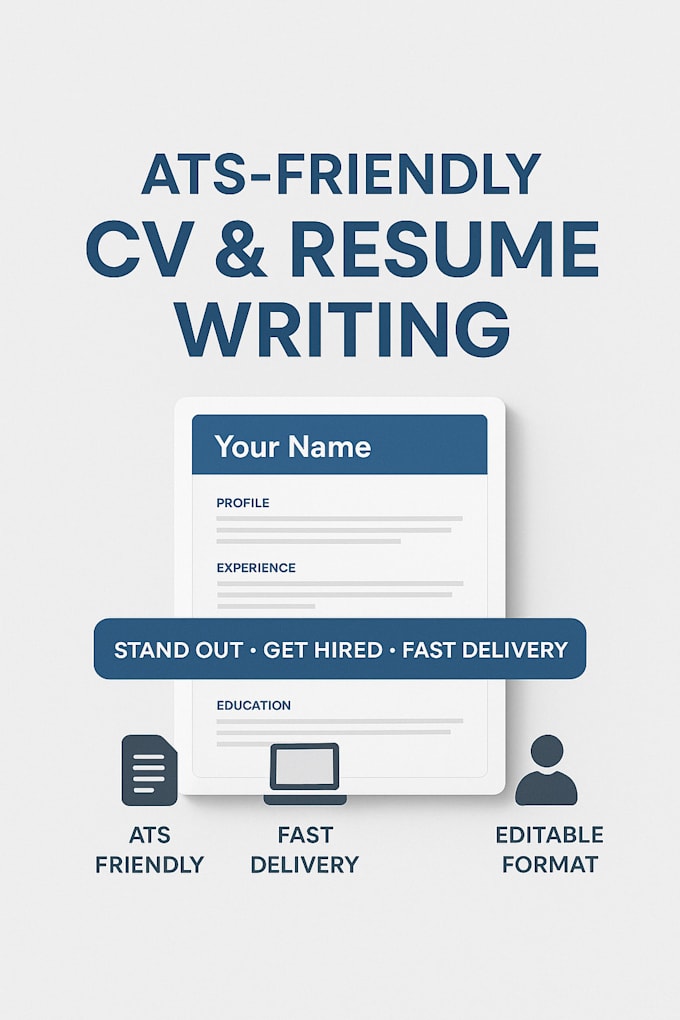 design professional resume and cover letter