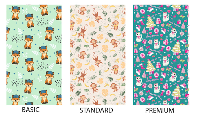 do cute seamless pattern design for kids and babies textile