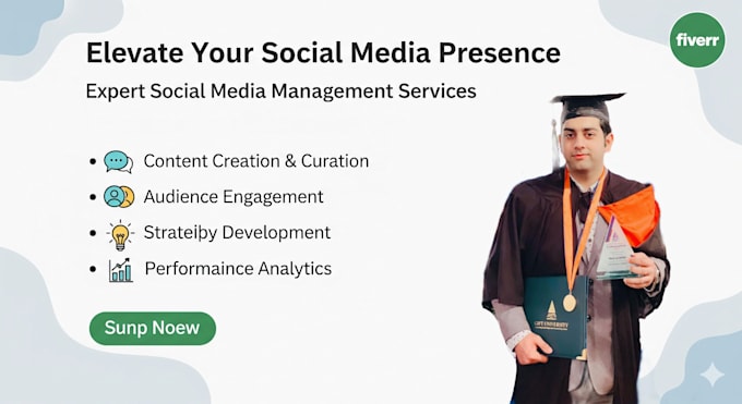 be your social media manger