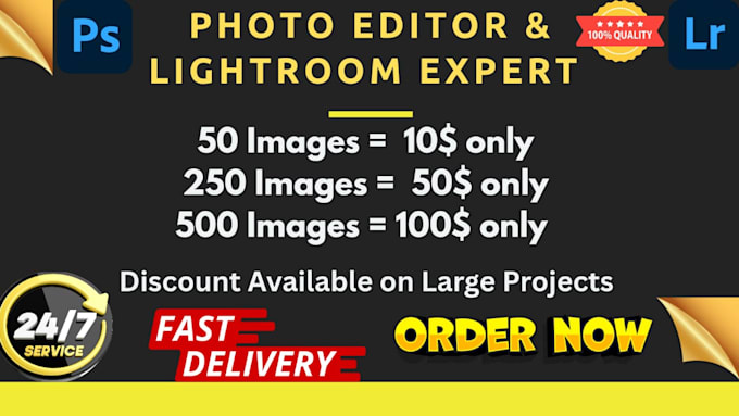 bulk editing and retouching in lightroom