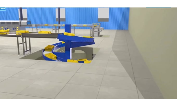 do 3d industrial video technical engineering process factory workflow automation