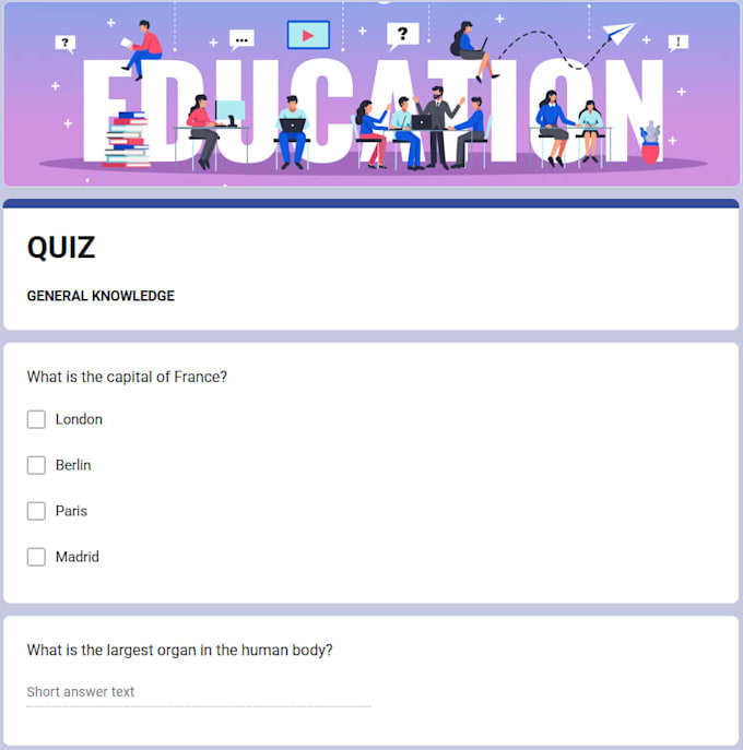 create online microsoft forms google forms survey registration quiz forms