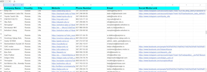 do lead generation for any industry