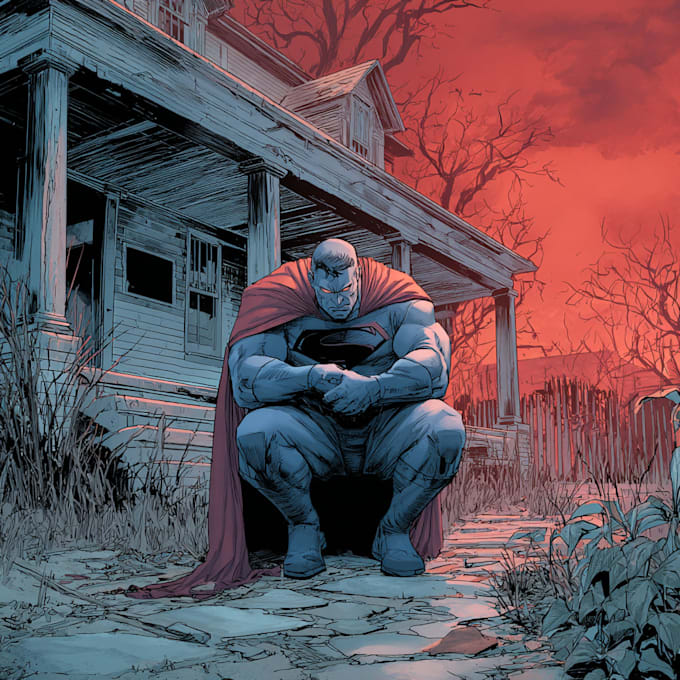 comics book pages, storyboards, illustrations