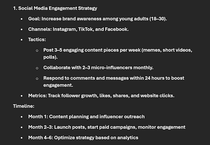 create a custom ai powered marketing strategy for your business