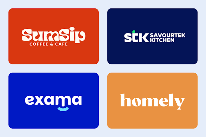 create wordmark logo design