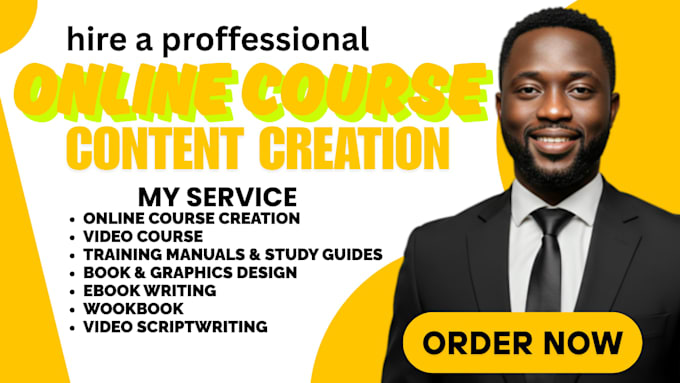 do custom online course,training manual,lesson planning,middle school course dev