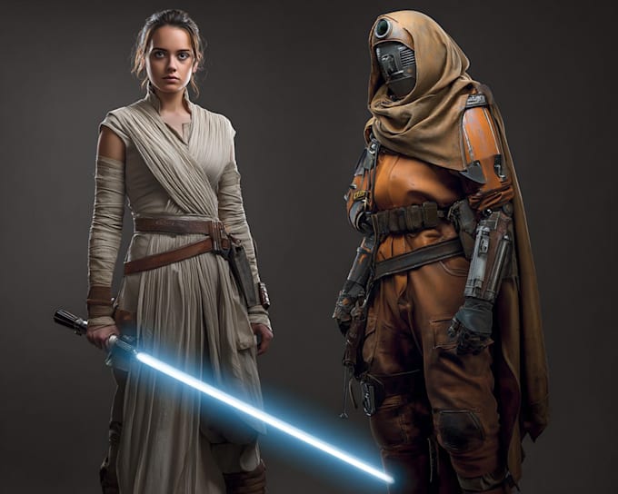 design your sci fi and star wars character