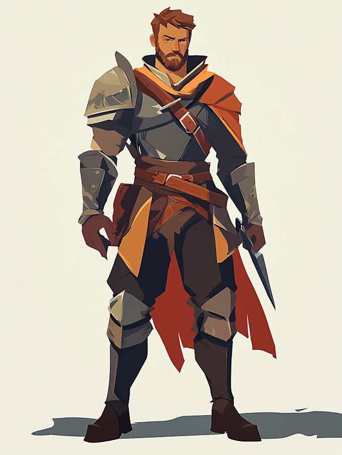 draw 2d game character or 2d game character