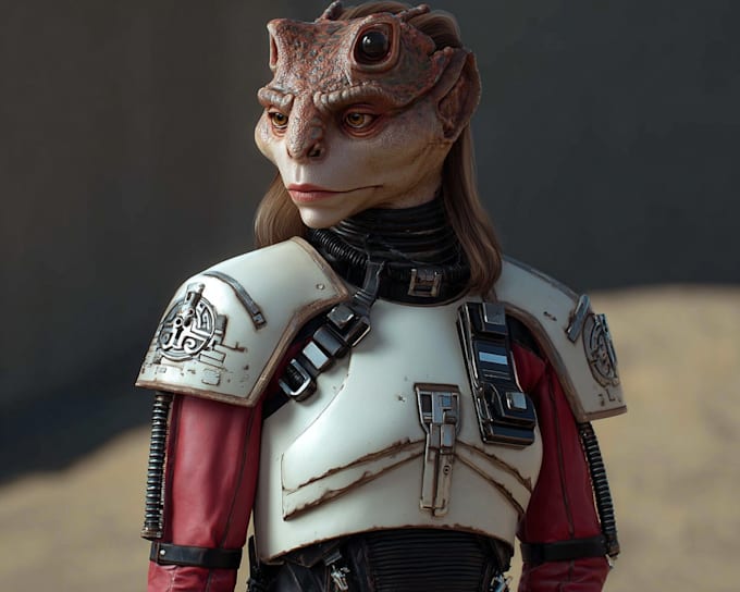 create a custom star wars inspired character for you