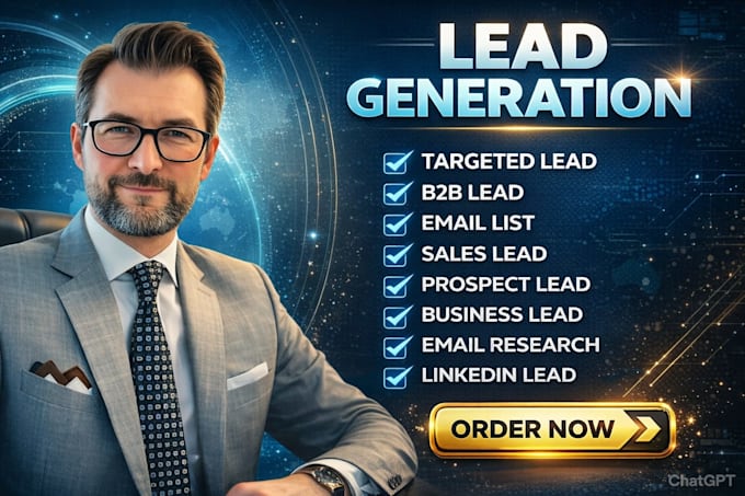 do verified email list, business lead, linkedin lead and prospect listing