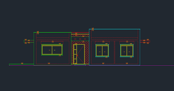 dibujo de planos arquitectónicos