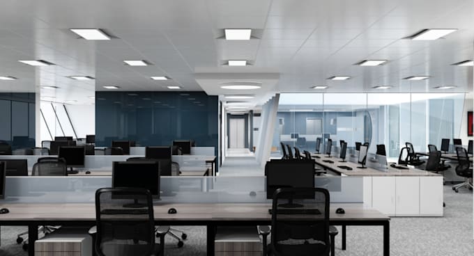 create 3d workspace,interior design,commercial office design,cgi furniture setup