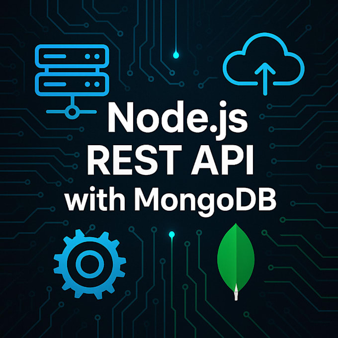 build rest API with node js and mongodb