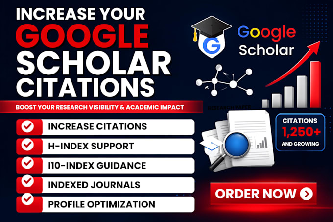 increase google scholar, scopus citations, write and publish research article